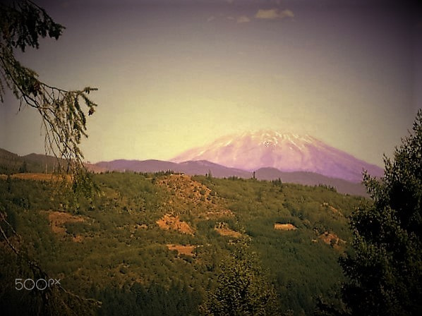 Sony DSC-S730 sample photo. Mount st. helens photography