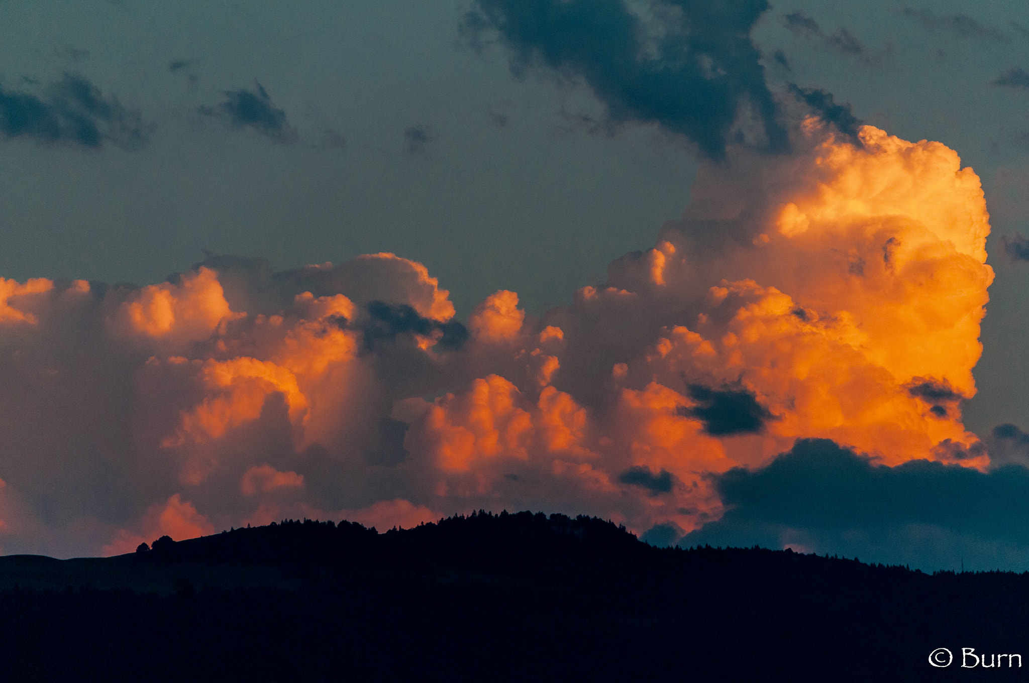 Nikon D300S sample photo. Like fire in the sky photography