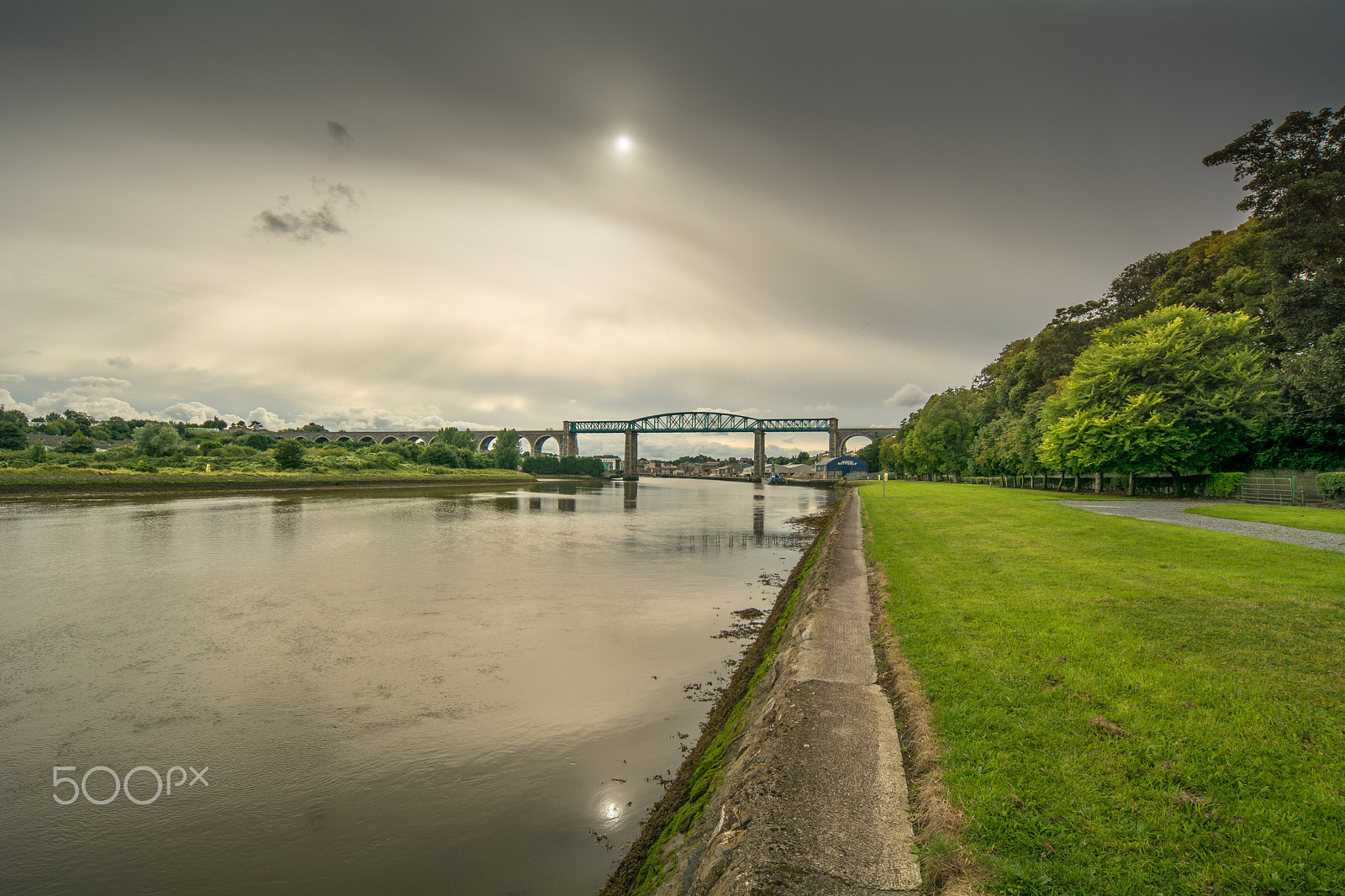 Sigma 12-24mm F4.5-5.6 EX DG Aspherical HSM sample photo. Boyne viaduct from donor's green photography