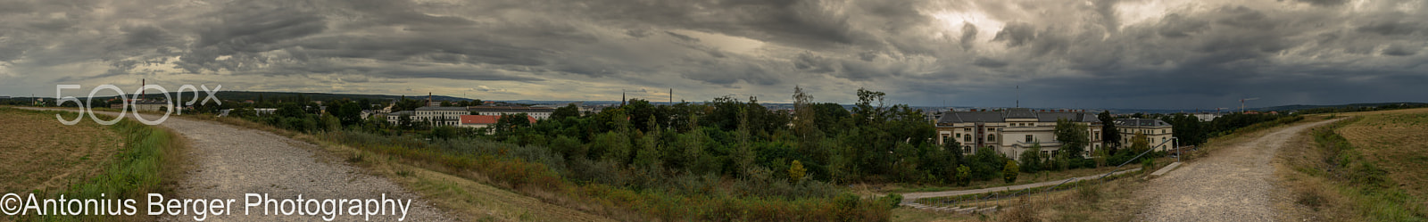 Sony Alpha DSLR-A500 sample photo. Dresden panorama heller photography