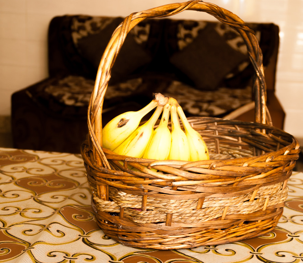 Nikon D3000 sample photo. Fruit basket photography