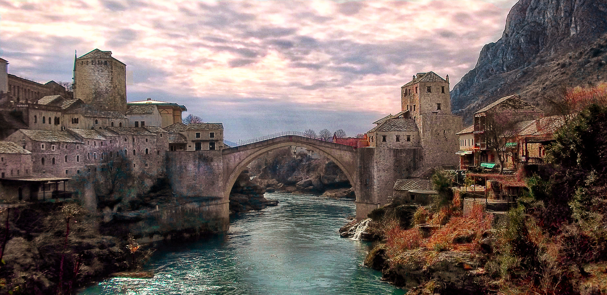 Kodak EASYSHARE M530 DIGITAL CAMERA sample photo. Mostar bridge photography