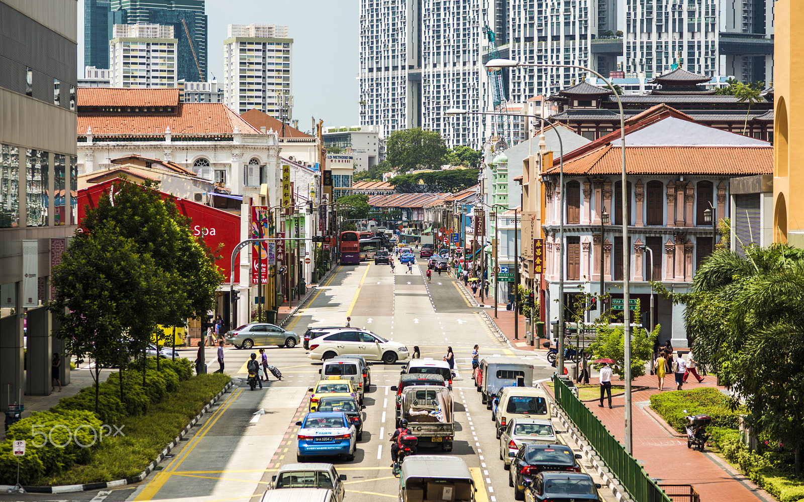 ZEISS Makro-Planar T* 100mm F2 sample photo. Chinatown singapore photography