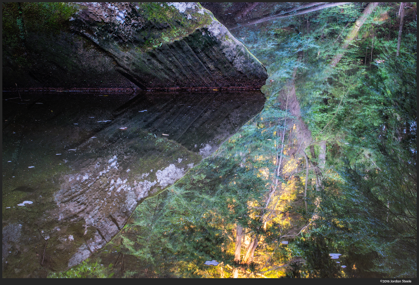 Sony a7 II + Canon EF 70-200mm F4L USM sample photo. Wedge rock reflections photography