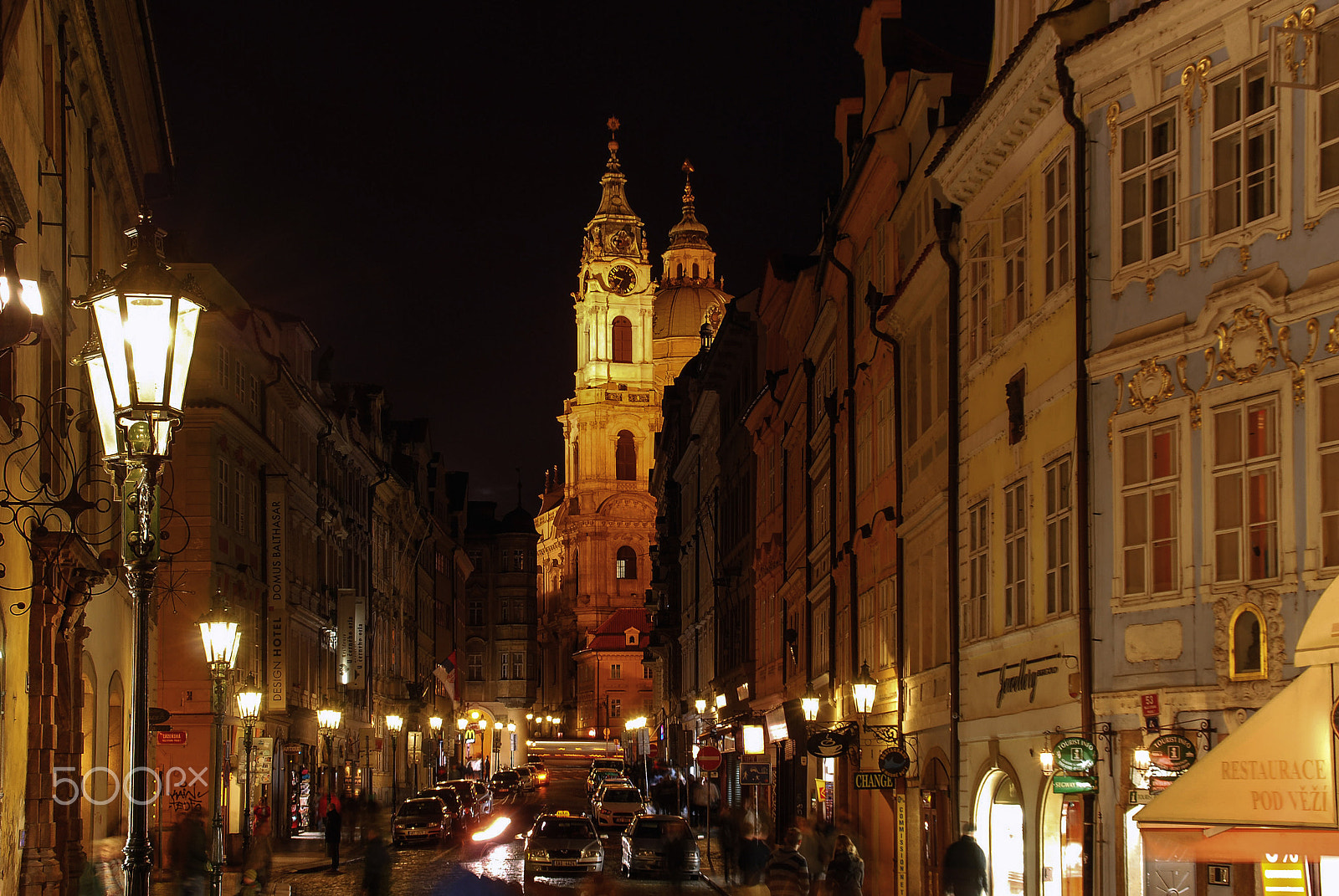 Nikon D60 sample photo. Prague street photography