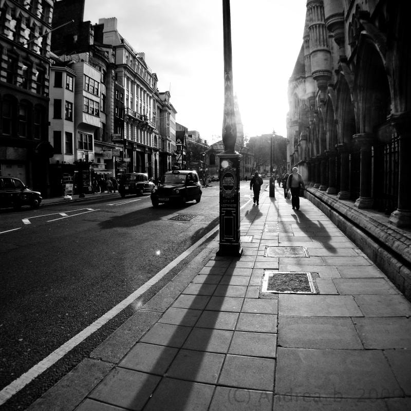 Ricoh Caplio GX100 sample photo. Cabs, shadows & sunset photography