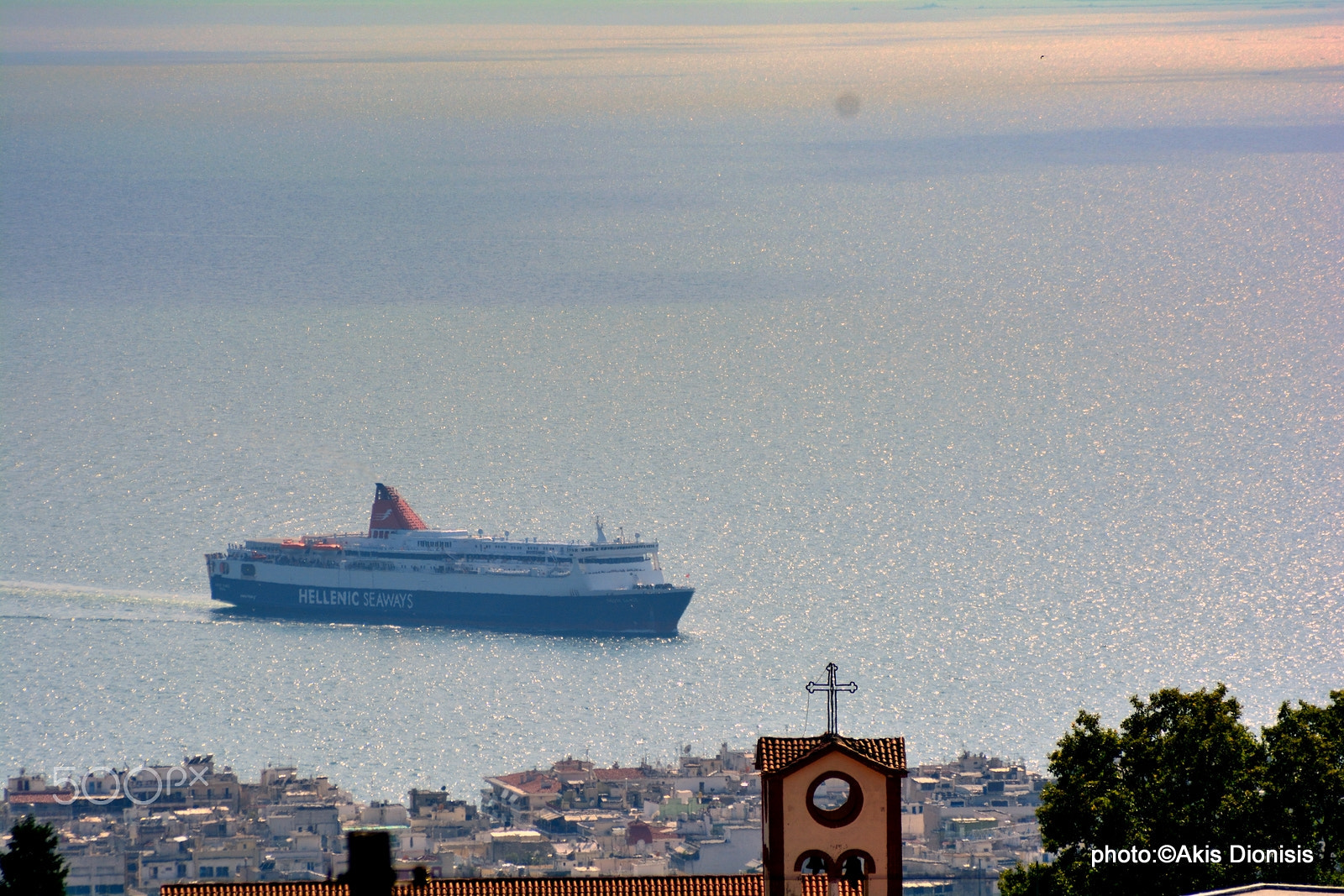 Sigma 70-210mm F4-5.6 UC-II sample photo. Nissos samos at thermaikos sea - thessaloniki photography