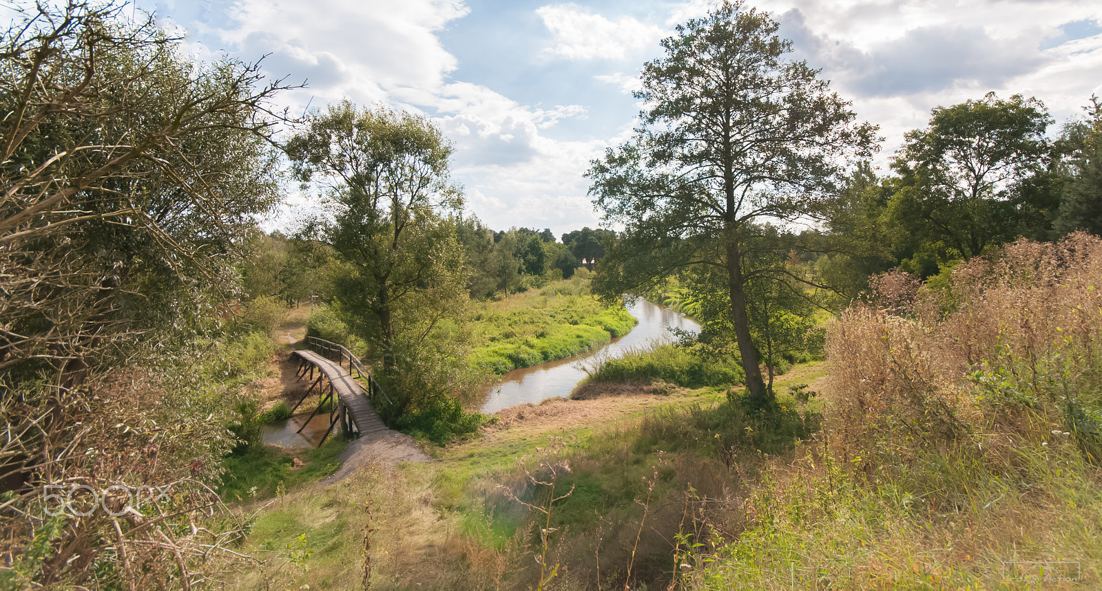 Sigma 10-20mm F4-5.6 EX DC HSM sample photo. Luciąża river  landscape photography