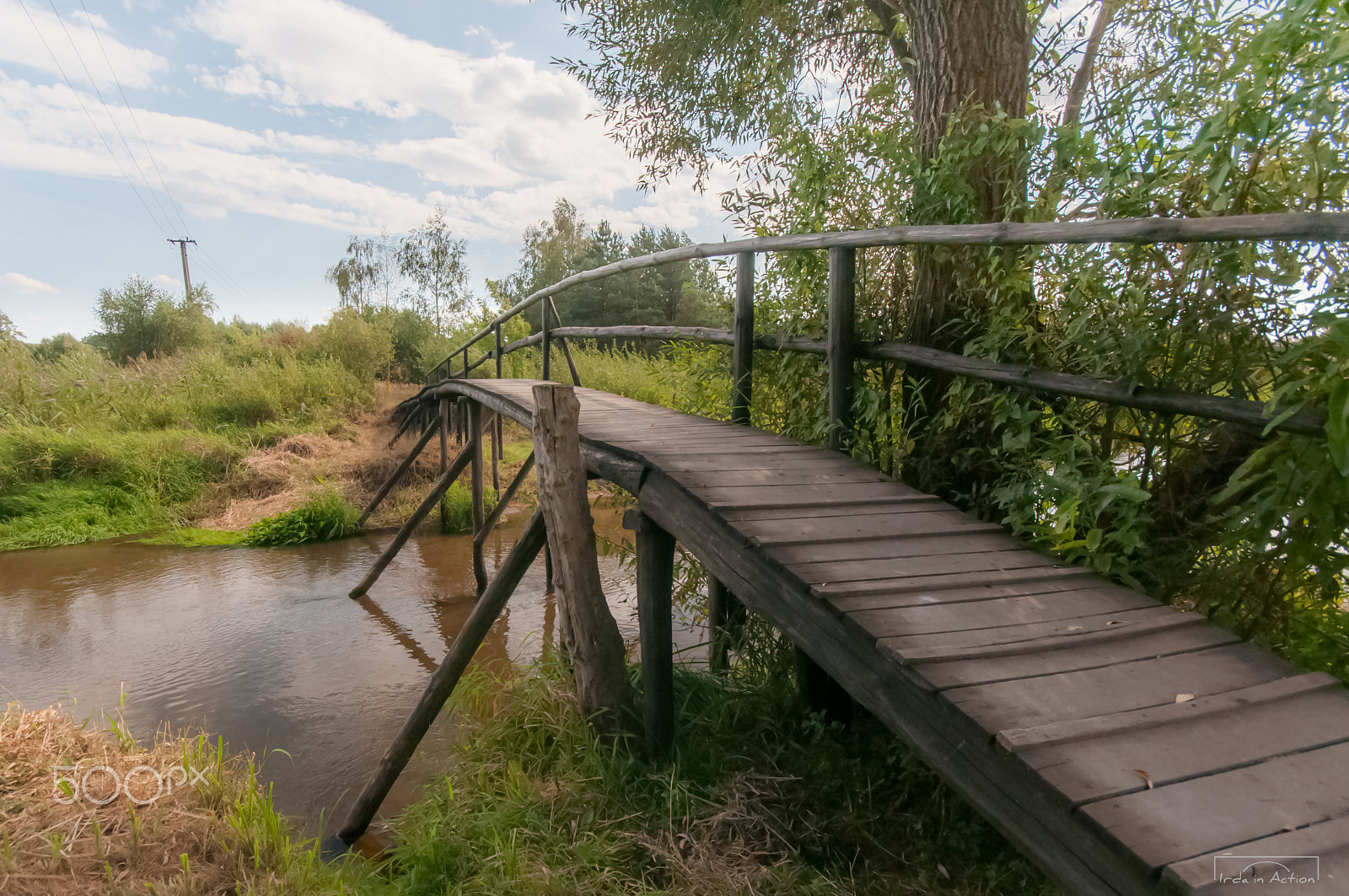 Sigma 10-20mm F4-5.6 EX DC HSM sample photo. Luciąża river  landscape photography
