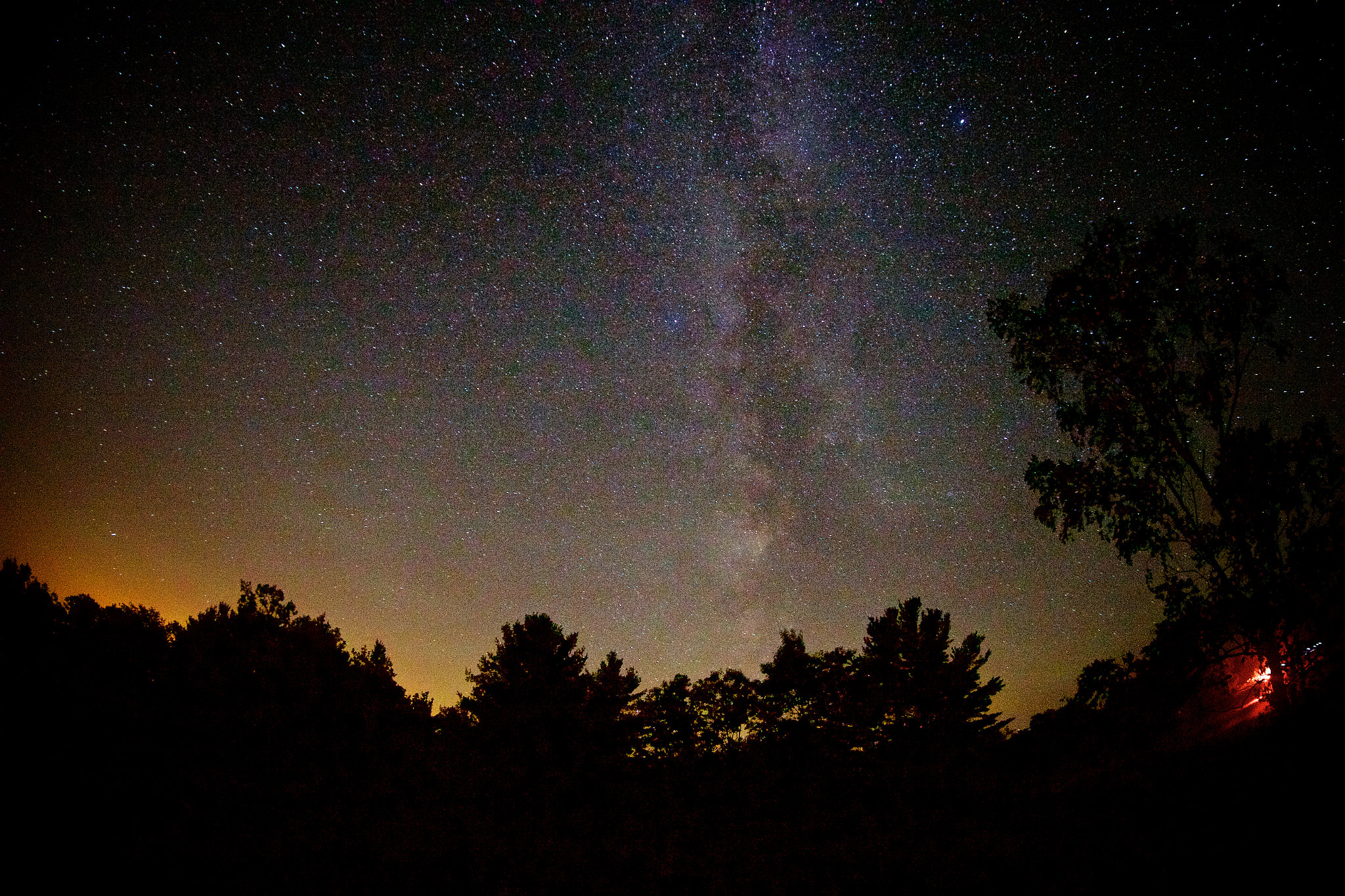 Canon EF 8-15mm F4L Fisheye USM sample photo. Milky way over torrance barrens. photography