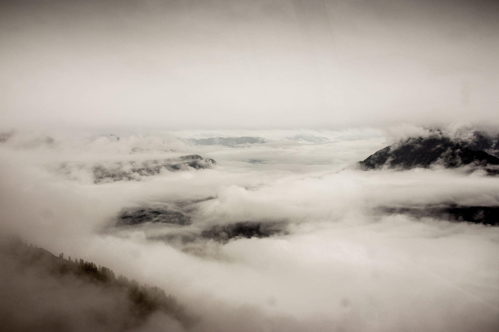 Canon EOS M sample photo. Dachstein mist 2 photography