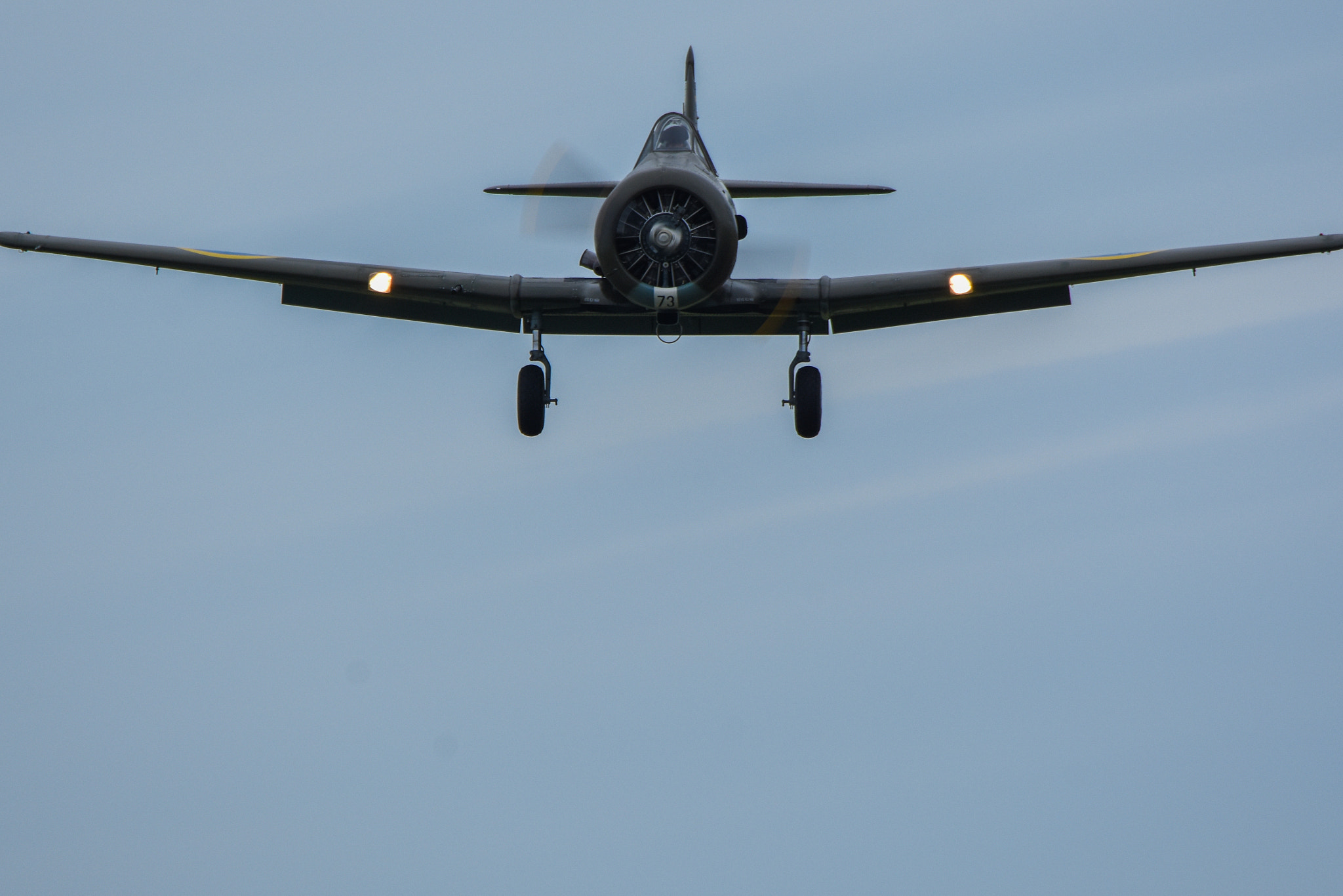 Tamron SP 150-600mm F5-6.3 Di VC USD sample photo. A saab b17 headed your way photography