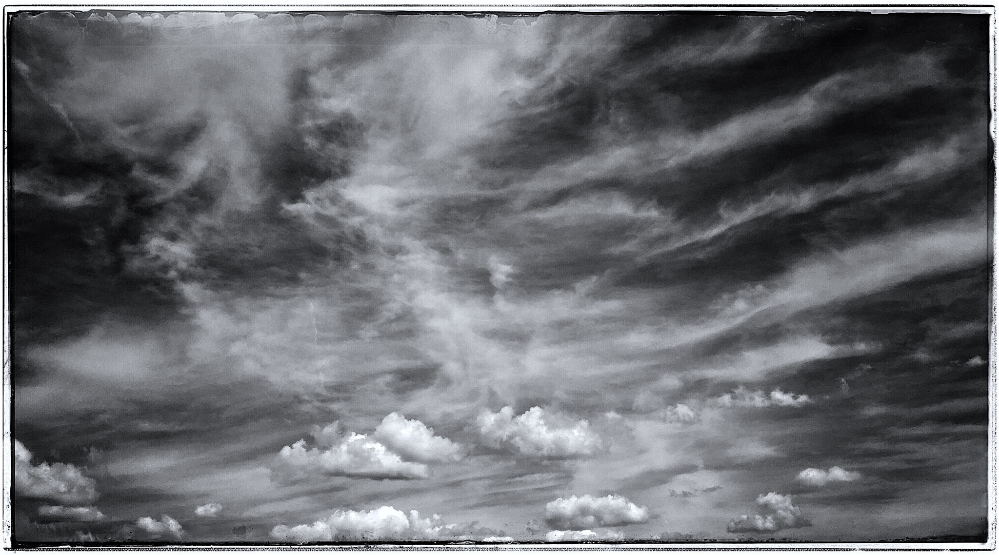 Hipstamatic 320 sample photo. Clouds over the bay. photography