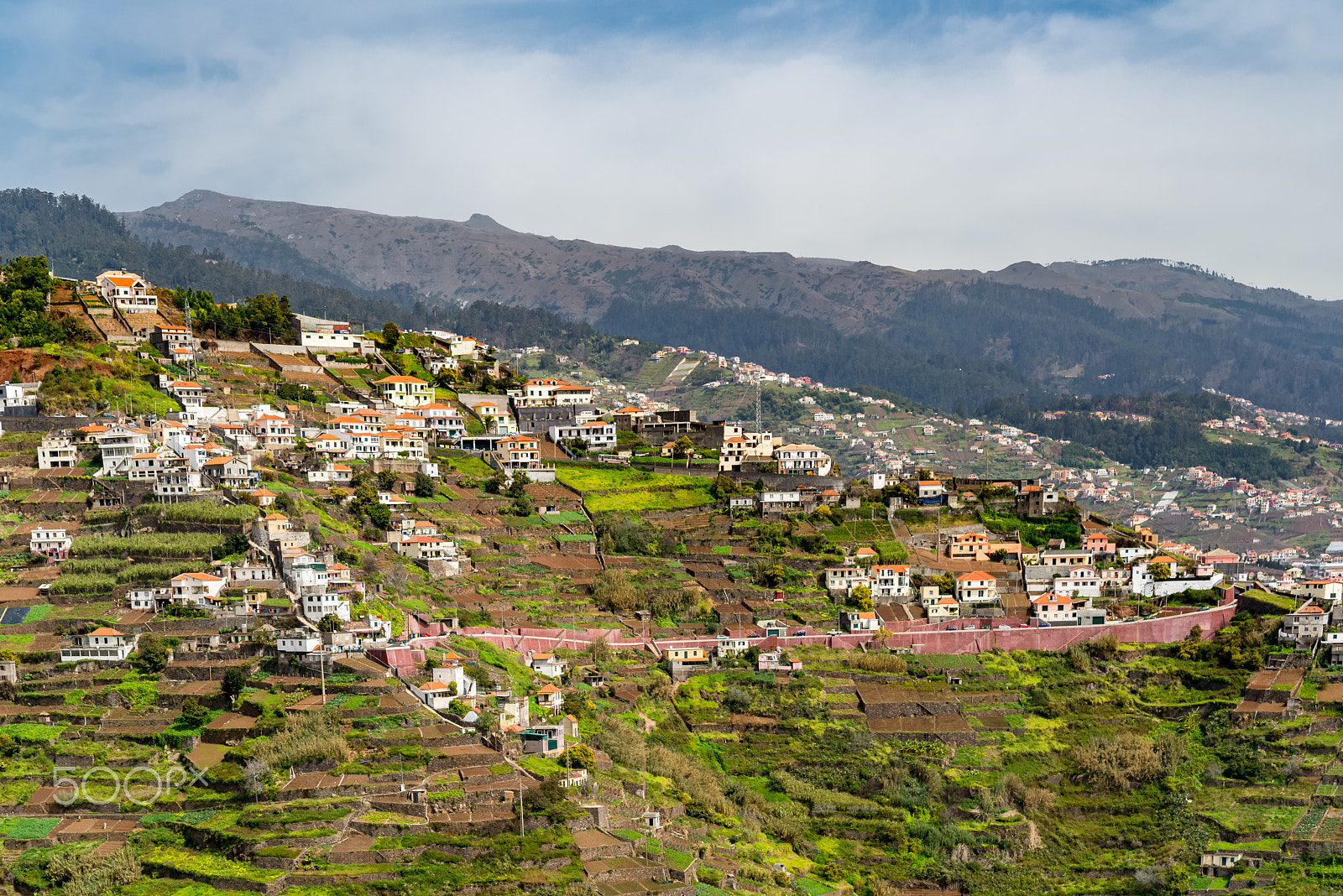 Nikon AF-S Micro-Nikkor 60mm F2.8G ED sample photo. Aerial view down valley in portuguese madeira island in atlantic ocean photography