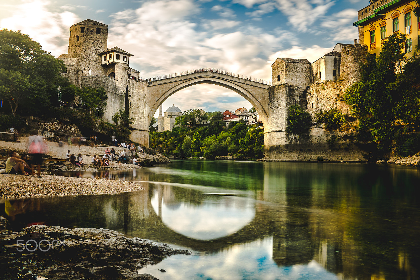 Sony a7S sample photo. Mostar bridge photography