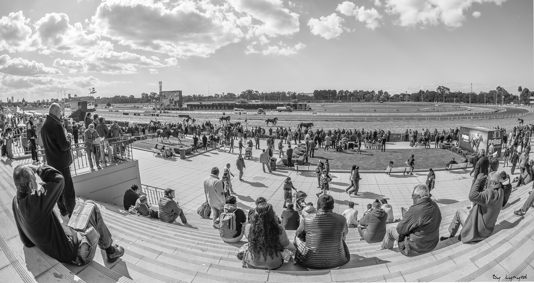 Nikon D750 + Sigma 15mm F2.8 EX DG Diagonal Fisheye sample photo. Hipódromo de palermo photography