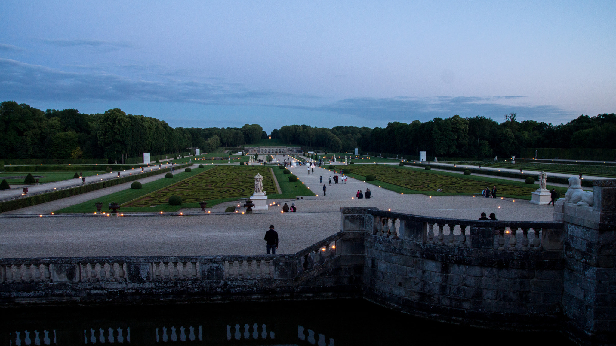 Sony SLT-A65 (SLT-A65V) sample photo. Castle garden of vaux-le-vicomte photography