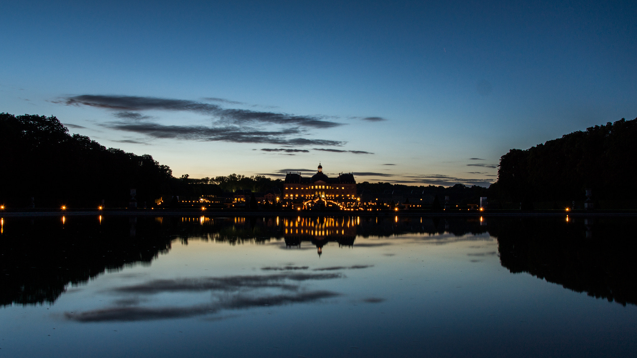 Sony SLT-A65 (SLT-A65V) sample photo. Castle of vaux-le-vicomte photography