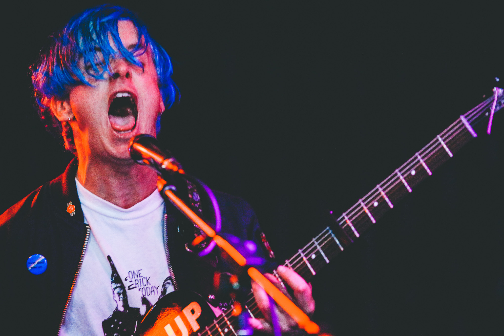 Canon EOS 5DS + Canon EF 200mm F2.8L II USM sample photo. The fantastic hannahband at soggy bones warehouse for hot freaks festival photography