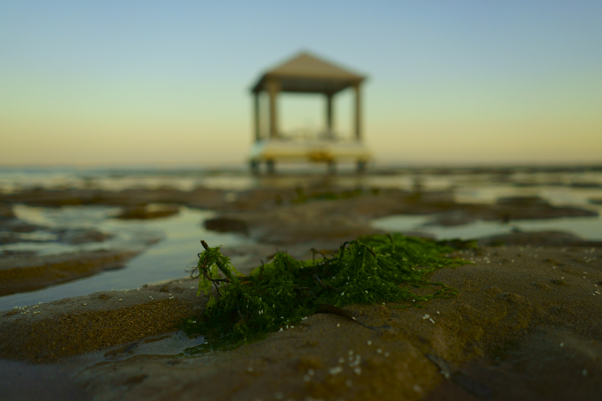 Sony a7 II + Sony FE 28mm F2 sample photo. Sunset at semawang beach photography