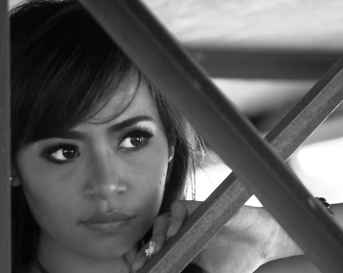 Panasonic Lumix DMC-GH4 + LEICA DG 100-400/F4.0-6.3 sample photo. Portraits of balinese ladies photography