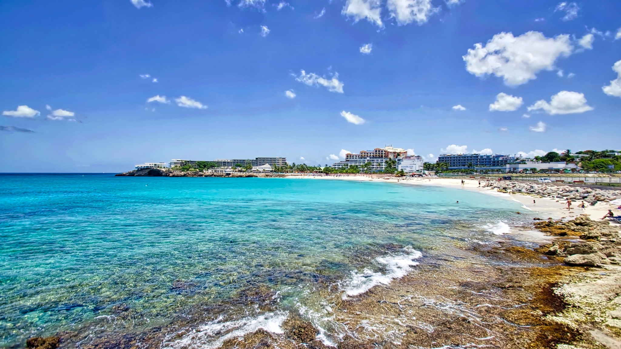 Pentax K-3 sample photo. Maho beach on st.maarten (caribbean) photography