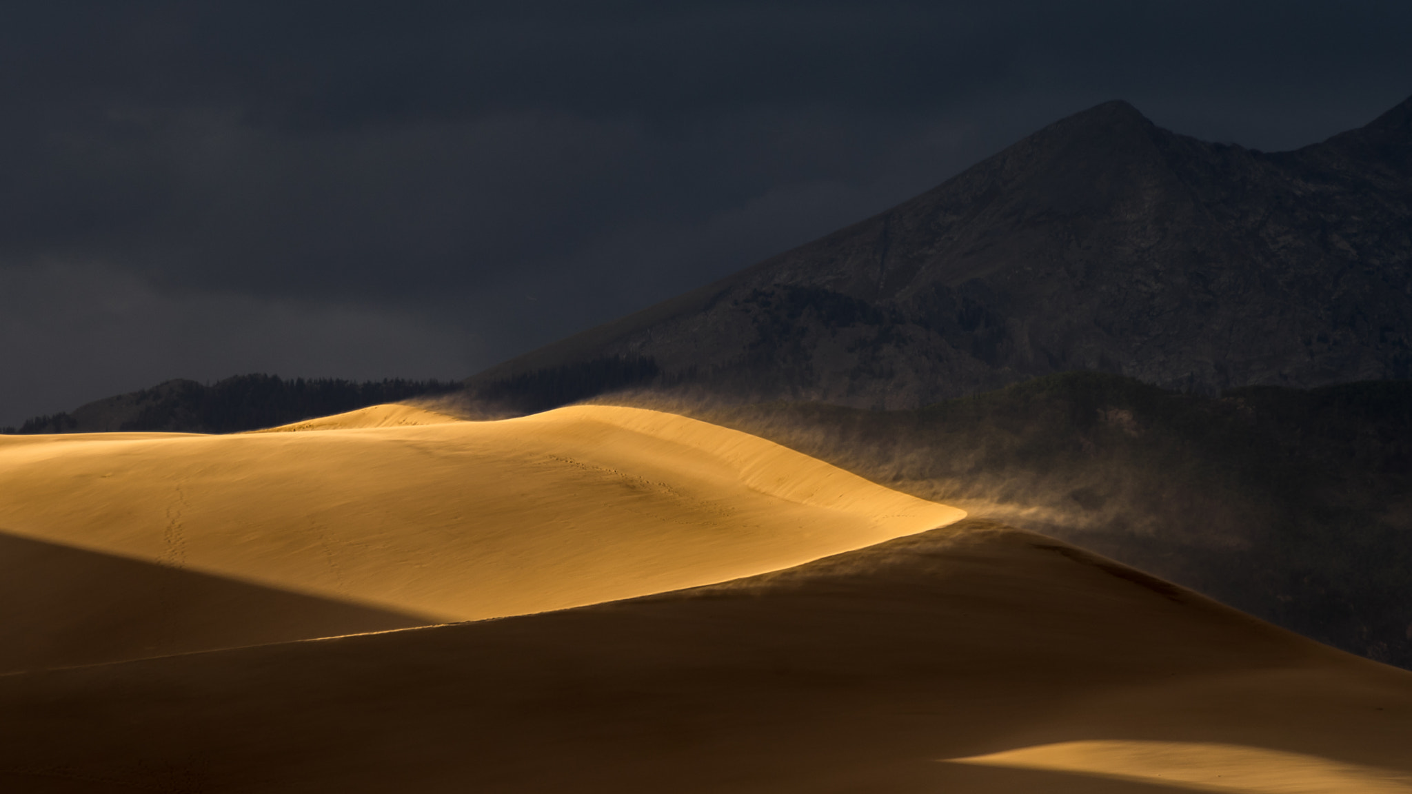 Sony a7 II + Sony DT 55-300mm F4.5-5.6 SAM sample photo. Great sand dunes photography