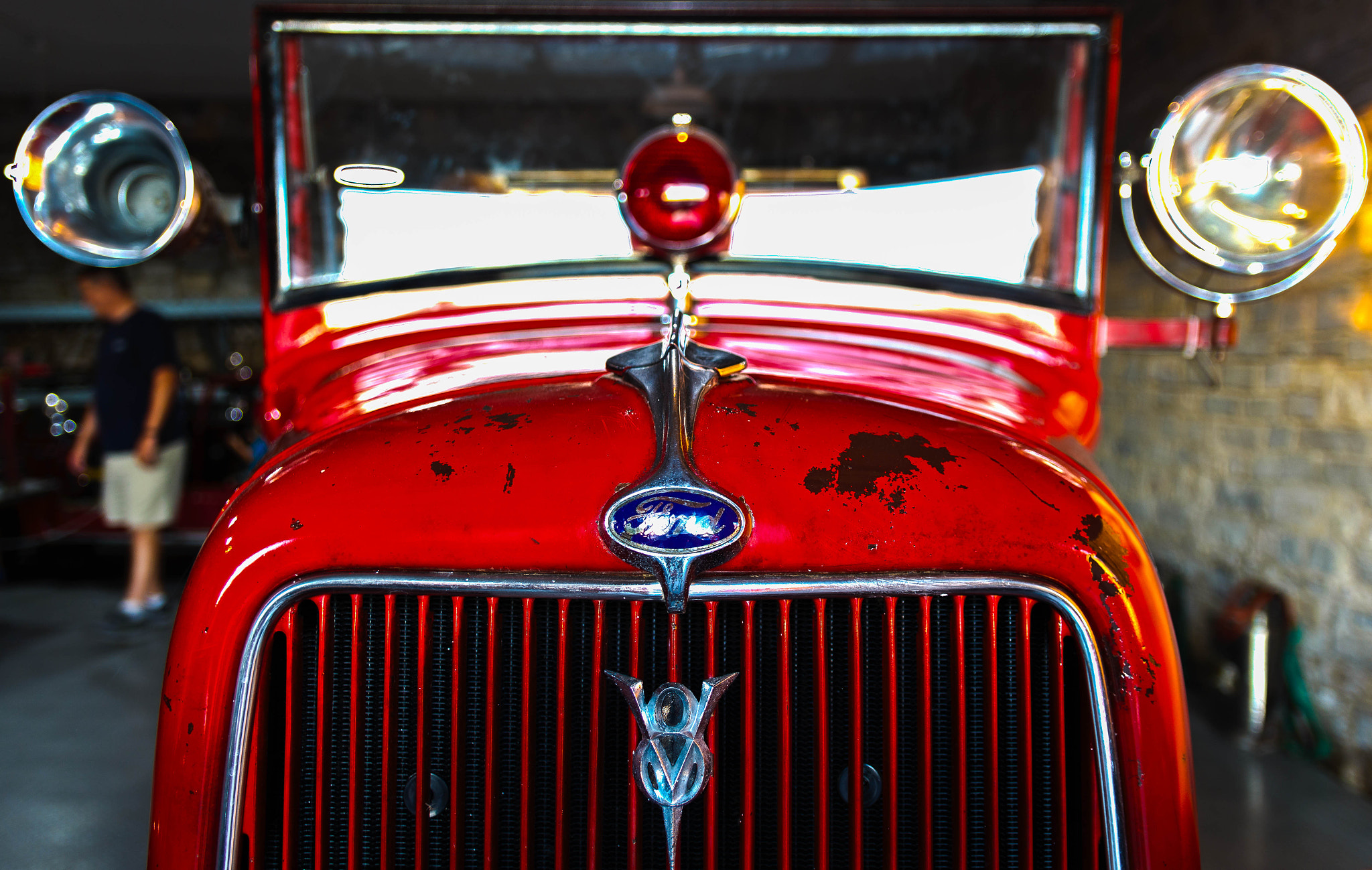 Canon EOS M sample photo. Ephraim fire truck photography