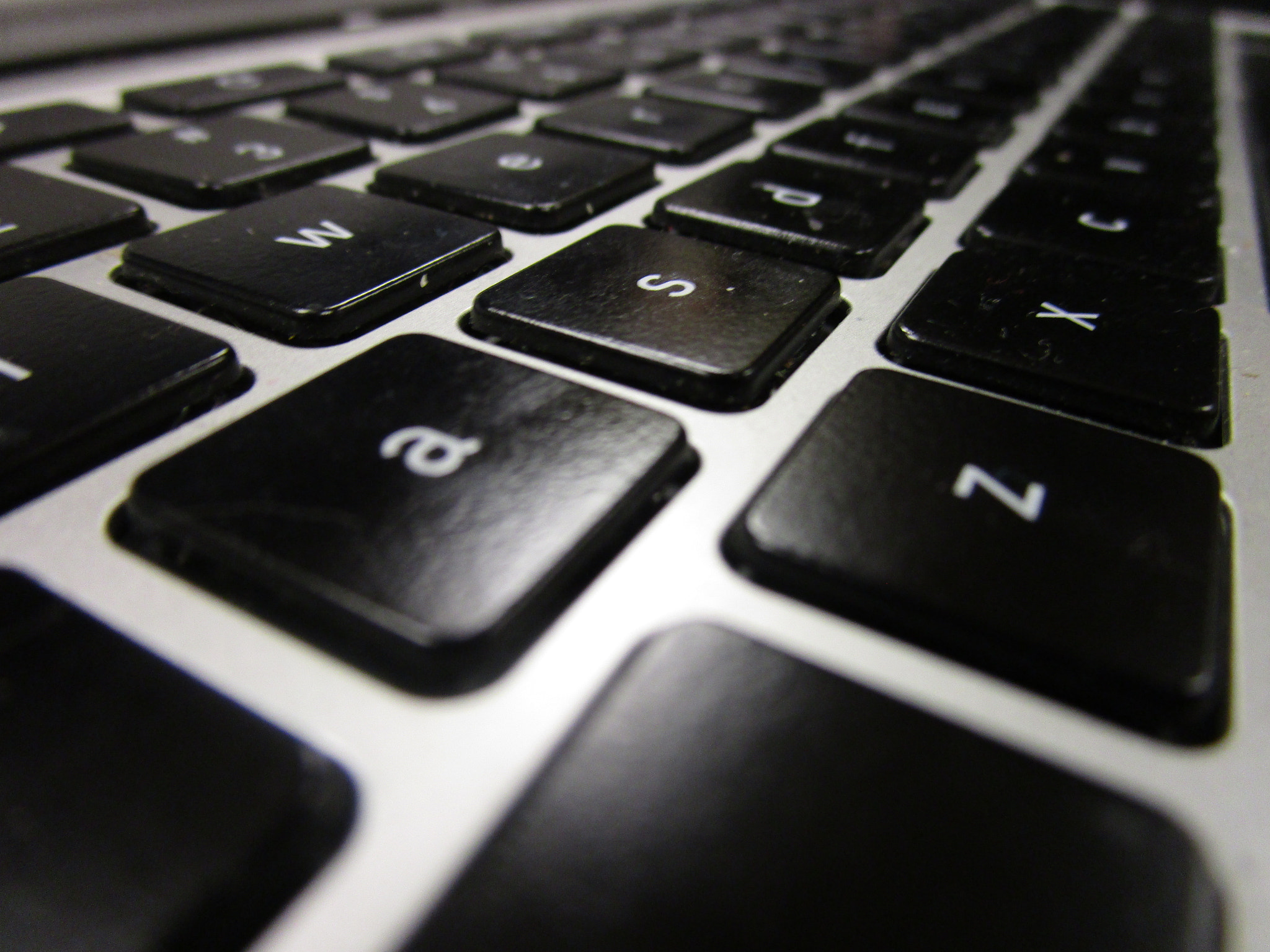 Canon PowerShot ELPH 150 IS (IXUS 155 / IXY 140) sample photo. 'a' keyboard photography