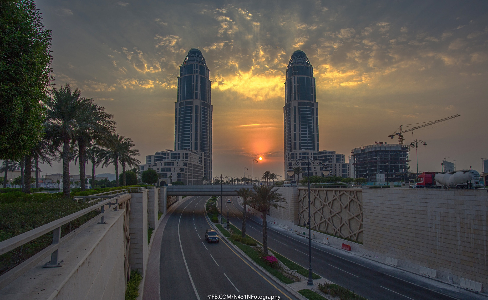 Tokina AF 193-2 19-35mm f/3.5-4.5 sample photo. West bay doha. photography