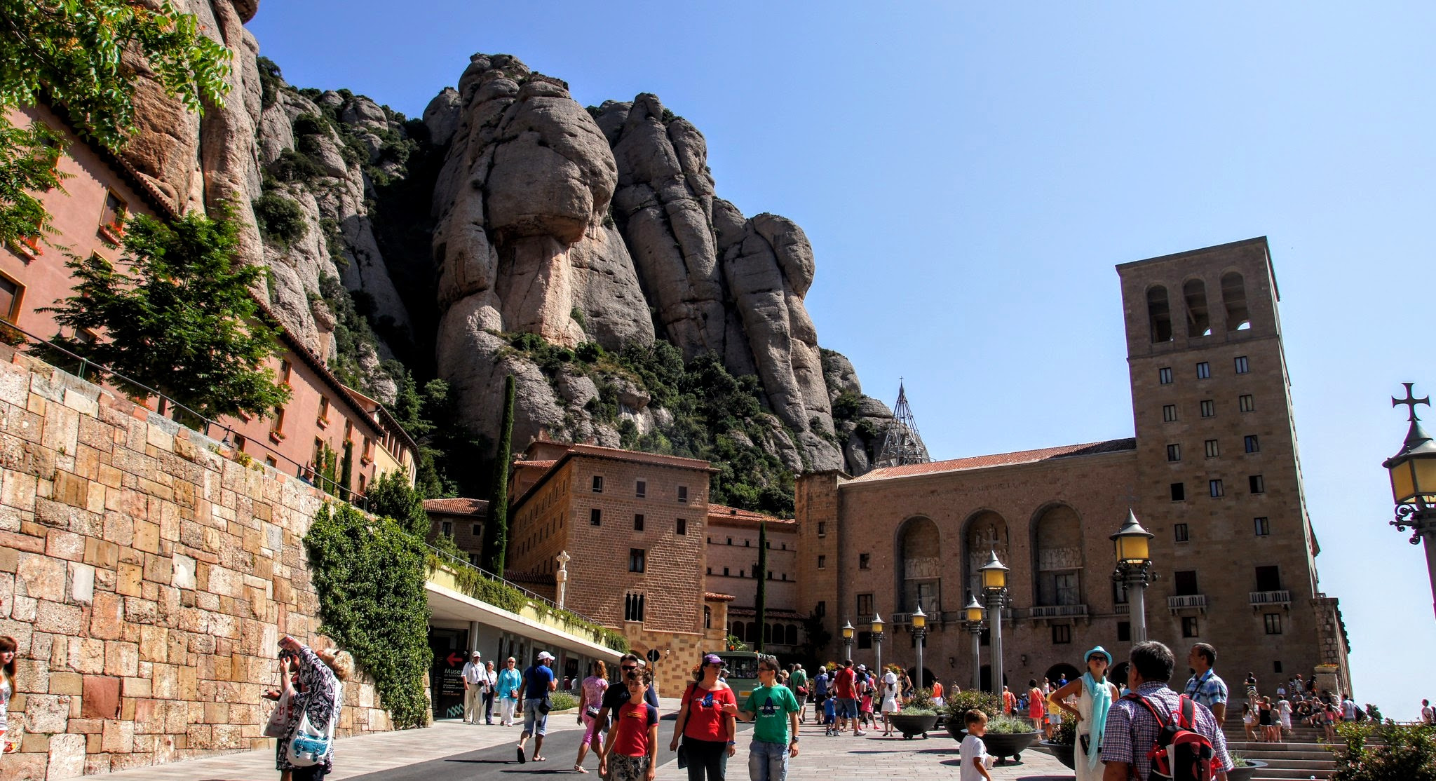 Sony DT 16-105mm F3.5-5.6 sample photo. Montserrat abbey photography