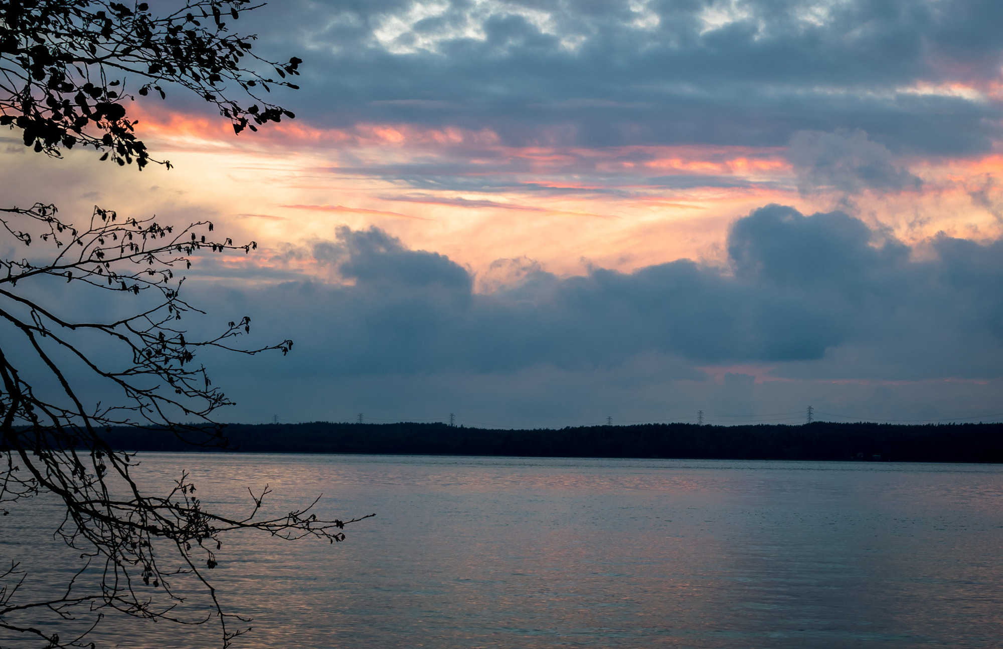 Nikon AF-S Nikkor 24-70mm F2.8G ED sample photo. Vitträsk lake (finland) in sunset photography