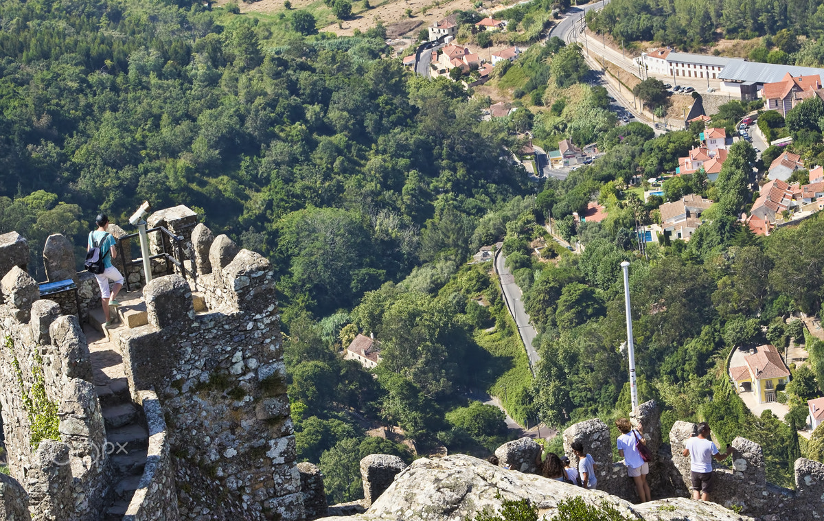 Canon EF 75-300mm f/4-5.6 USM sample photo. View from the wall 2 photography