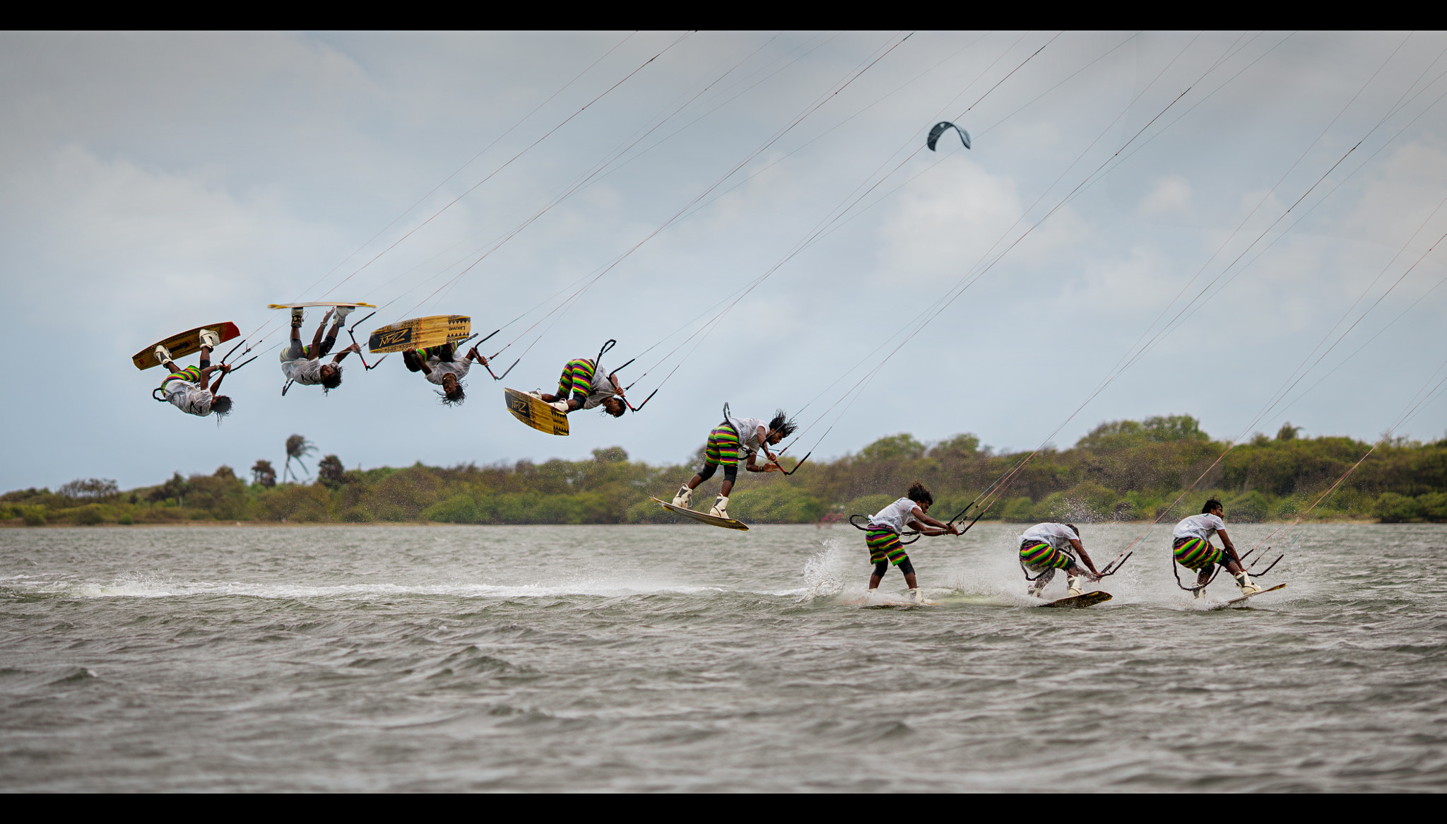 Sony a7R II + Canon EF 135mm F2L USM sample photo. Kite surfing photography