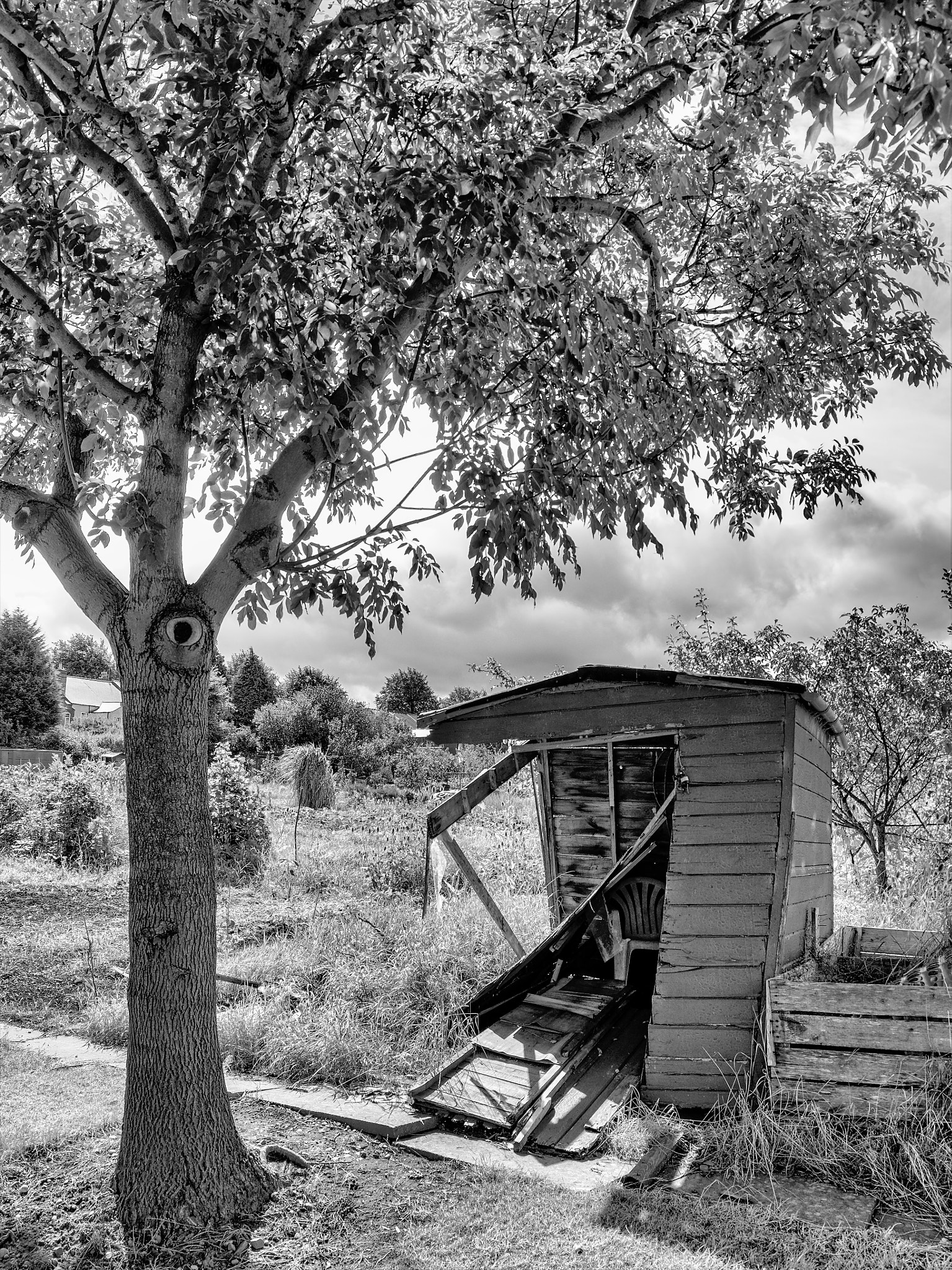 Sigma AF 10-20mm F4-5.6 EX DC sample photo. Old shed photography