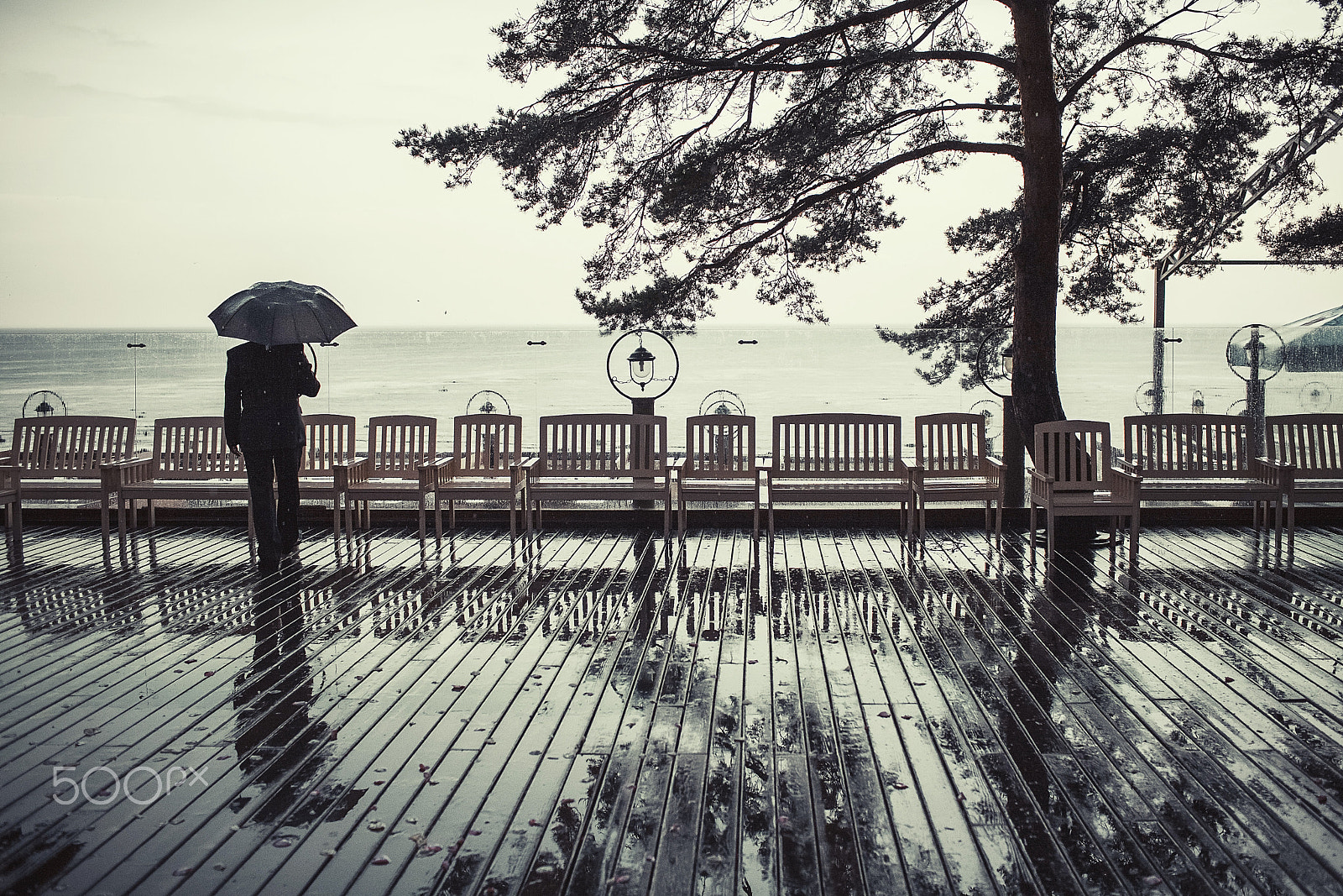 Canon EF 35mm F1.4L USM sample photo. Rain photography