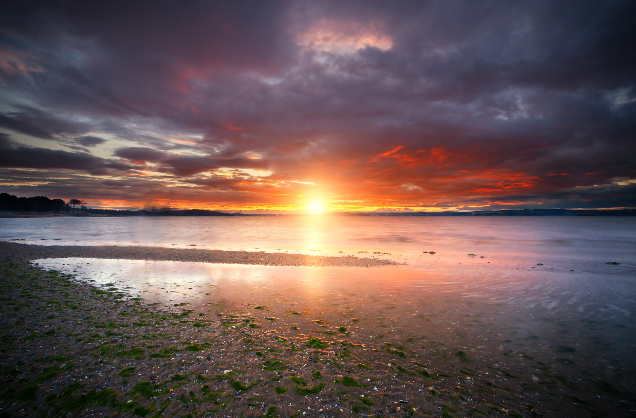 Canon EOS 30D sample photo. Edinburgh sunset photography