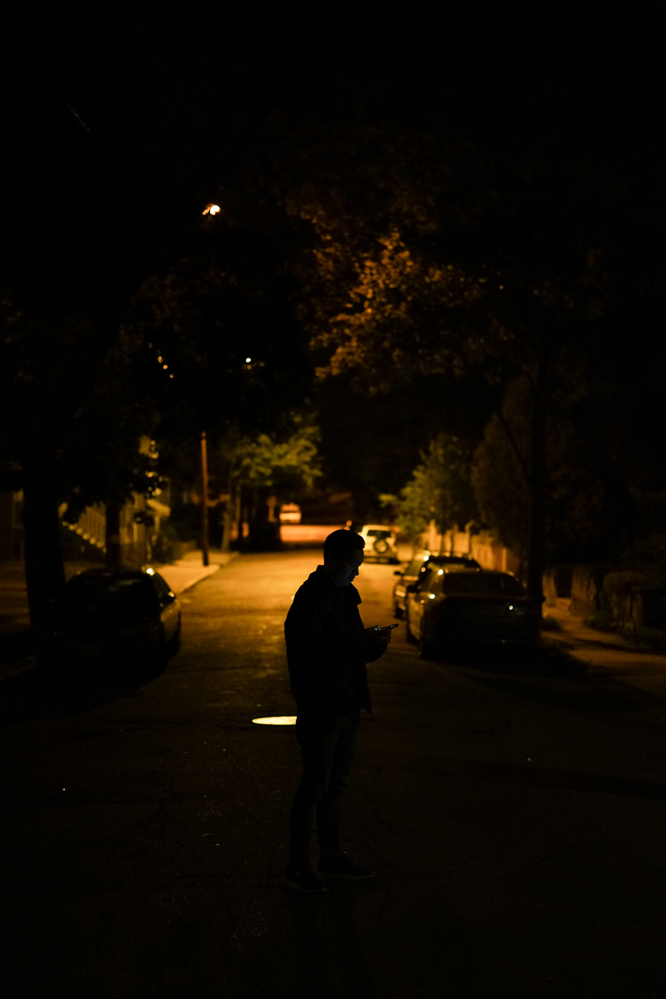 Sony a7R II + Sony FE 50mm F1.8 sample photo. Lonely street photography