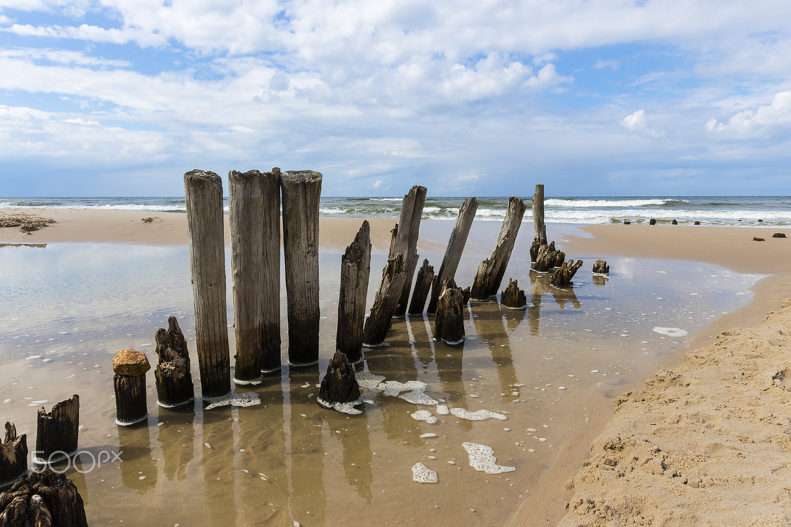 Canon EF-S 10-22mm F3.5-4.5 USM sample photo. Baltic sea landscape, karwia, poland photography