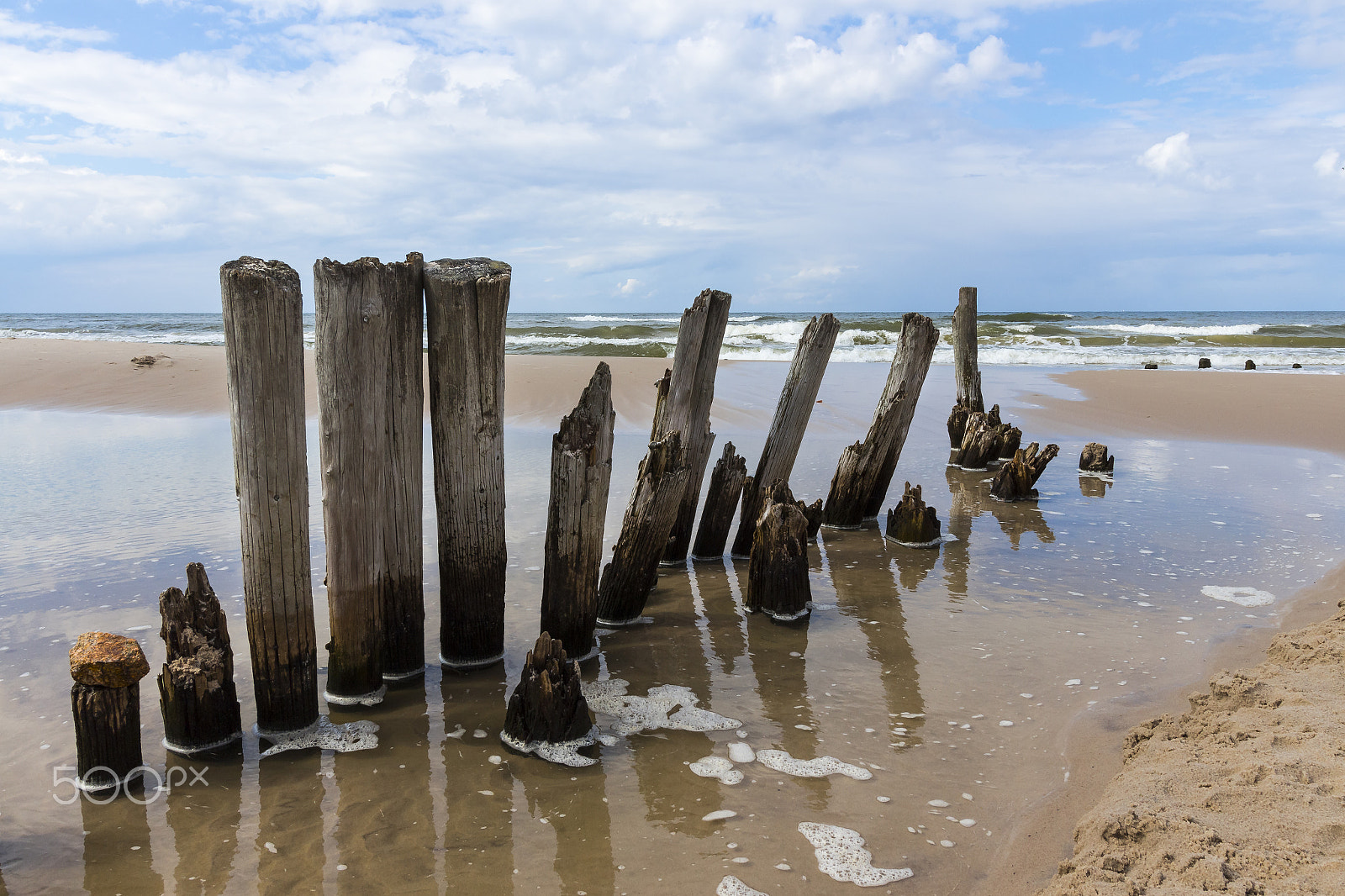 Canon EF-S 10-22mm F3.5-4.5 USM sample photo. Baltic sea landscape, karwia, poland photography