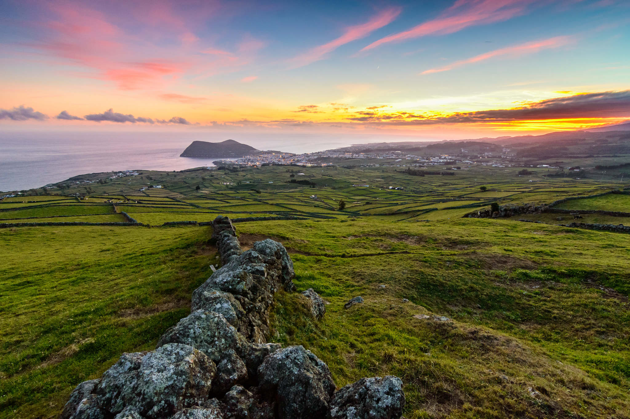 View over a World Heritage site