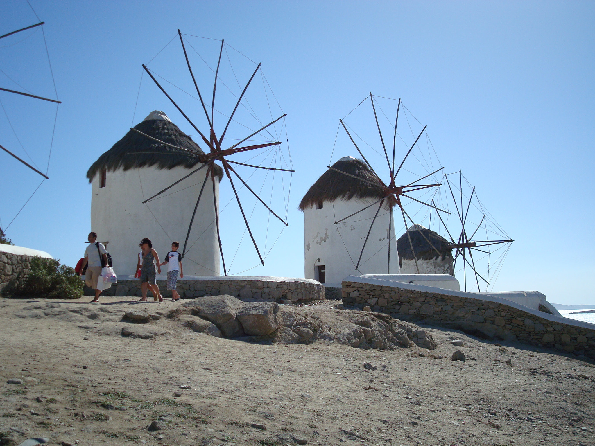 Sony DSC-W80 sample photo. Mykonos photography