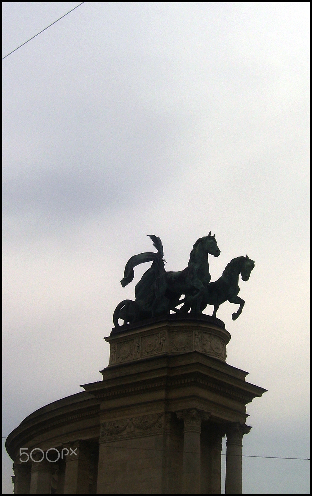 Kodak EASYSHARE C533 ZOOM DIGITAL CAMERA sample photo. Budapest, place heroes photography