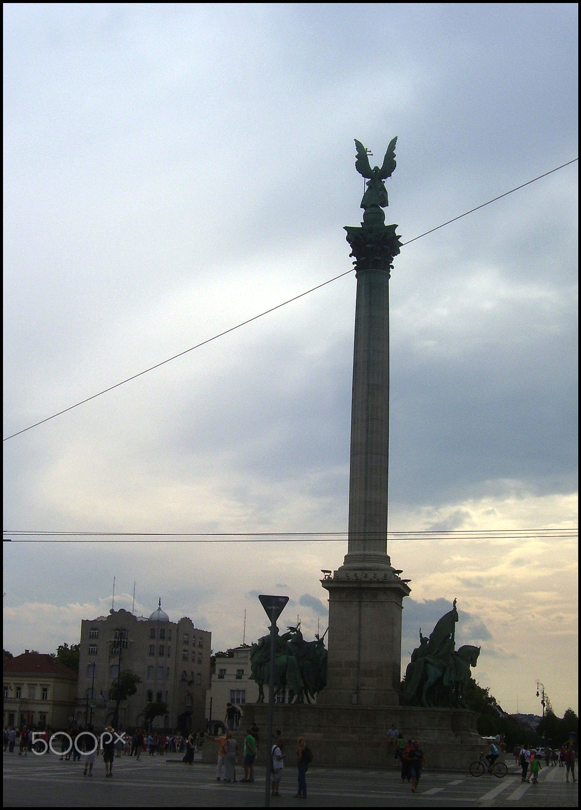 Kodak EASYSHARE C533 ZOOM DIGITAL CAMERA sample photo. Budapest, place heroes photography