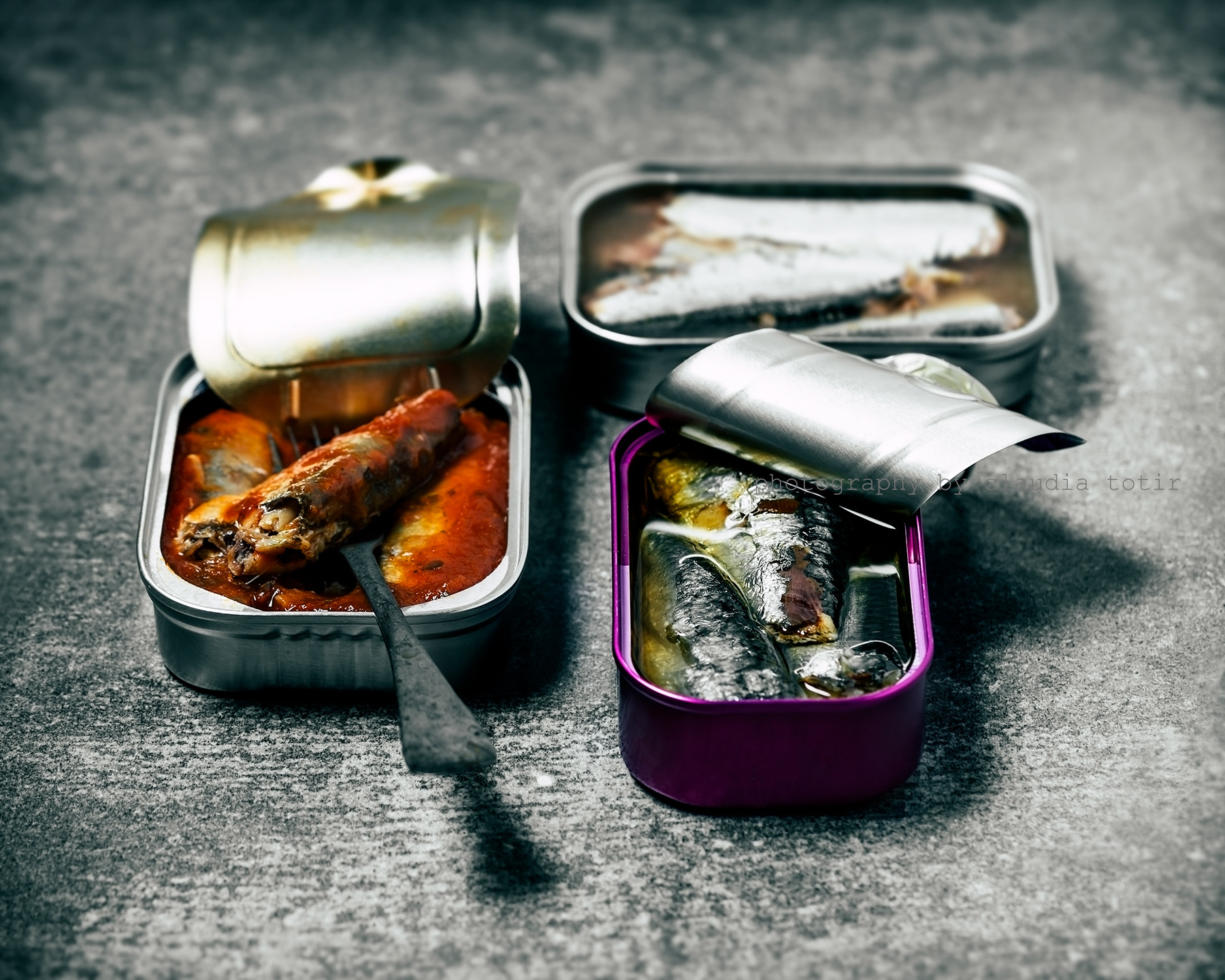 Sony a7R + Sony 100mm F2.8 Macro sample photo. Sardines photography