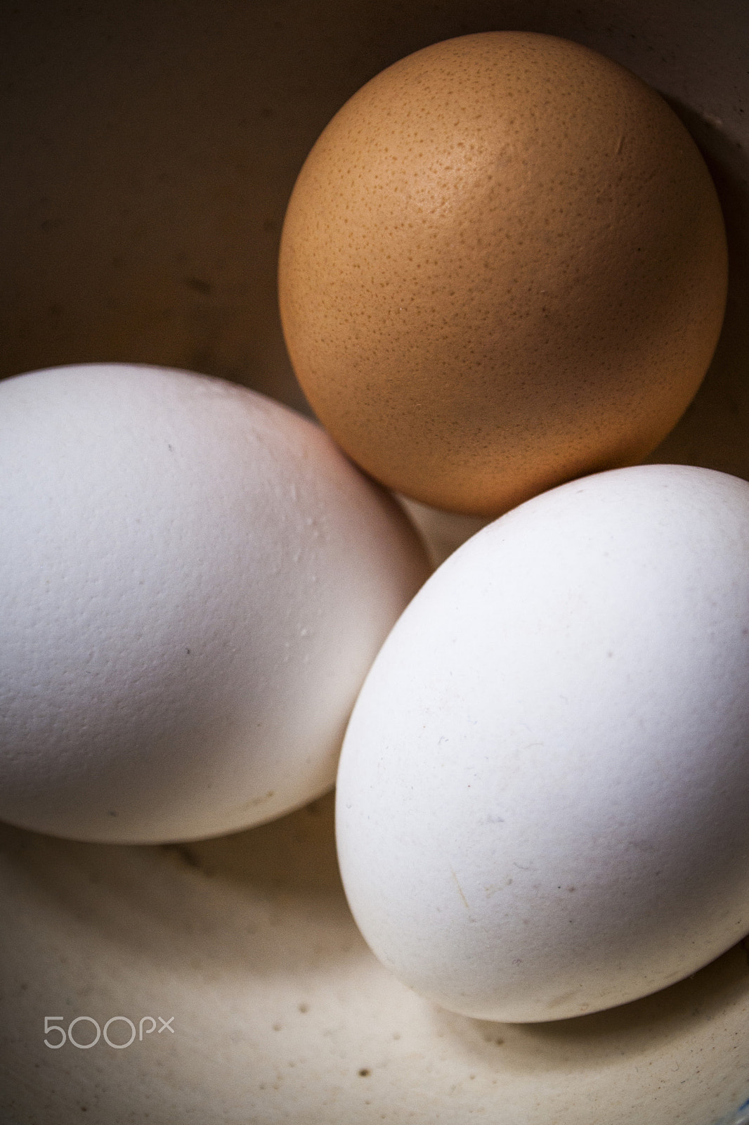 Olympus PEN E-P1 sample photo. Eggs - white and brown photography