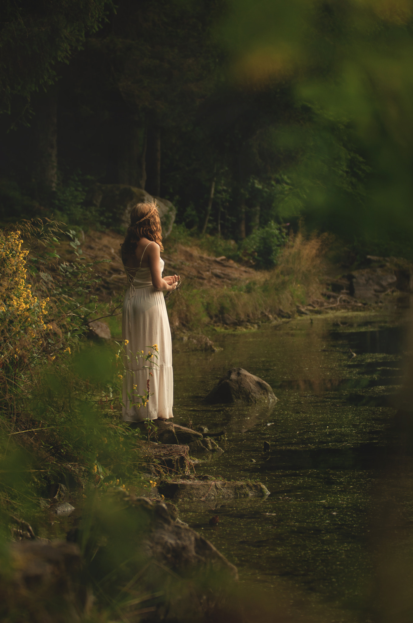 Nikon D90 + Sigma 70-200mm F2.8 EX DG OS HSM sample photo. The fairy of the pond photography