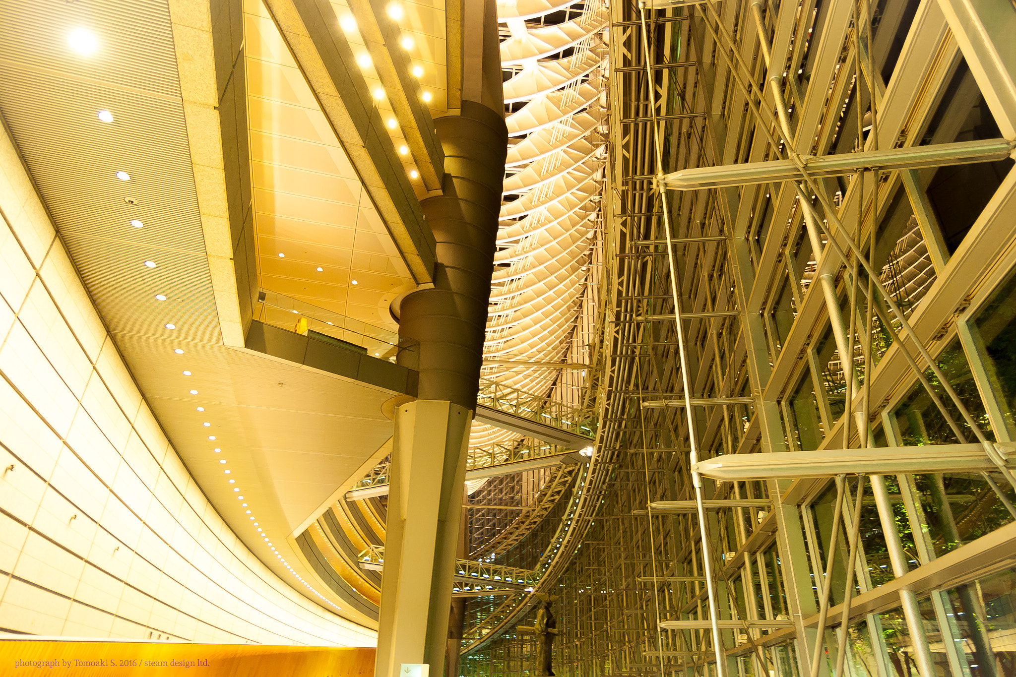 OLYMPUS 11-22mm Lens sample photo. Tokyo international forum bldg. photography