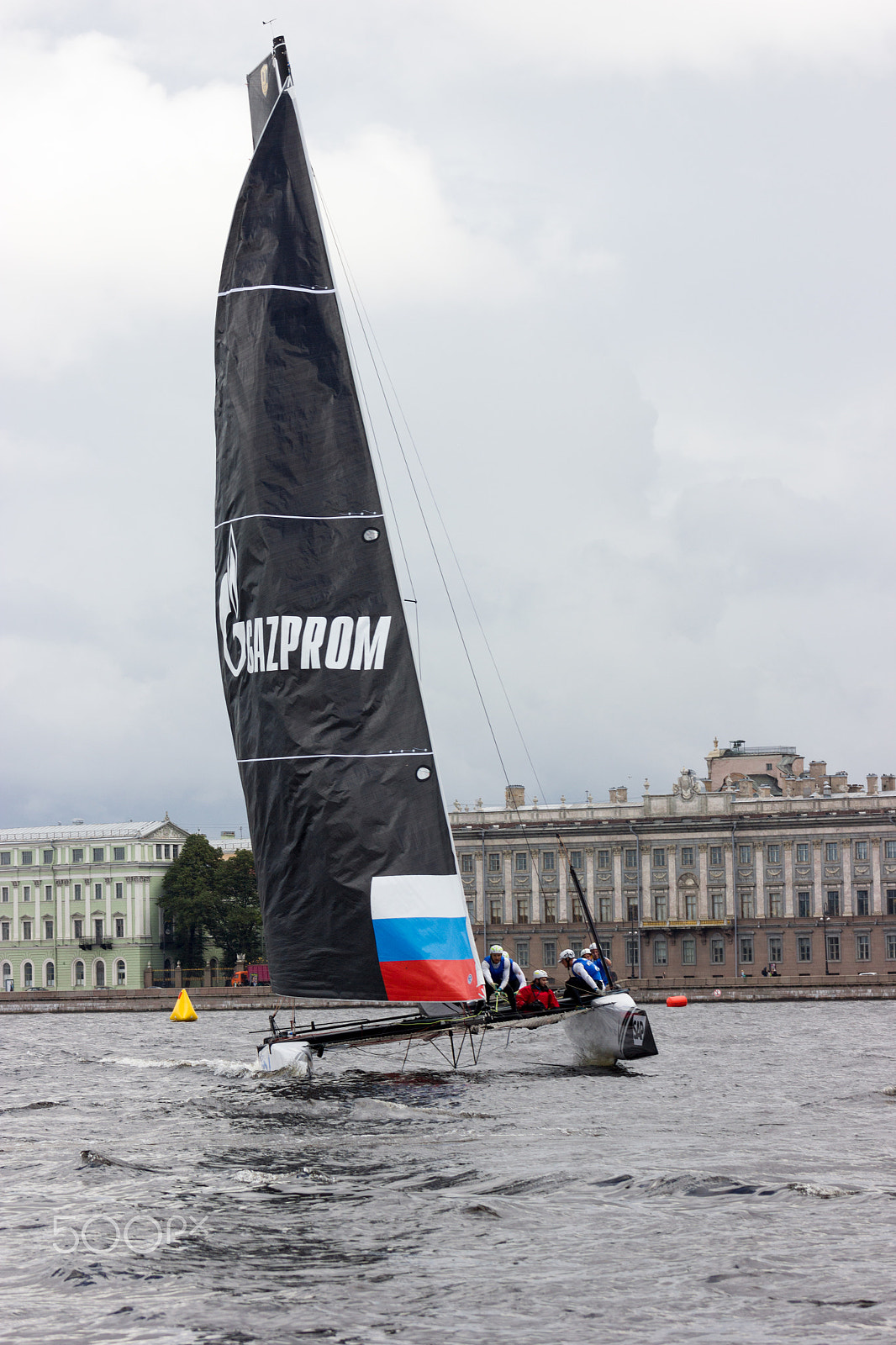 Canon EF 75-300mm f/4-5.6 USM sample photo. Extreme sailing series in saint-petersburg photography