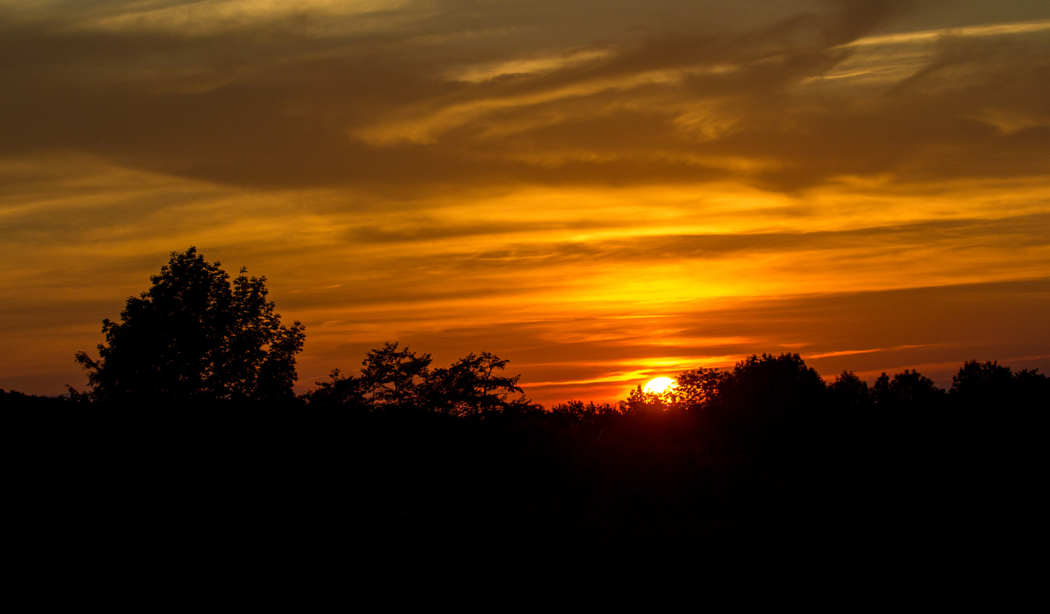 Canon EF 70-300mm F4-5.6L IS USM sample photo. Sinking sun photography